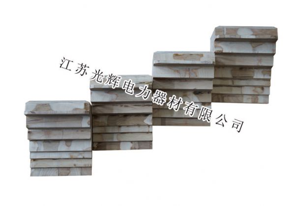 Laminated wood block
