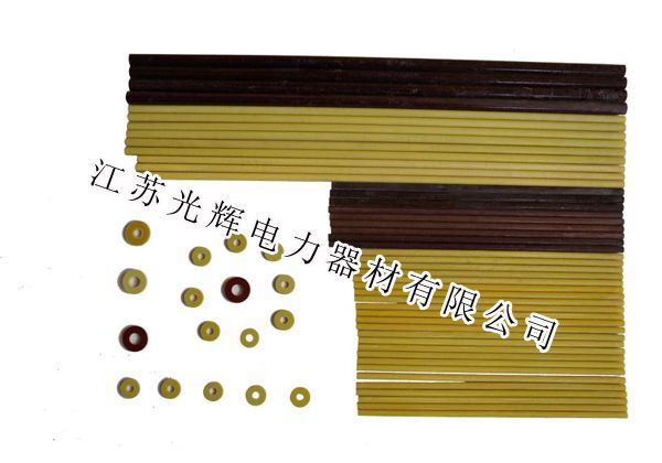 Epoxy glass cloth pipe diphenyl ether pipe and gasket